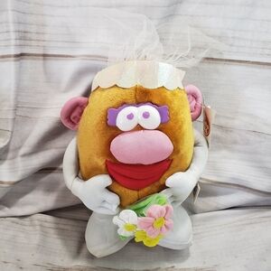 Mrs Potato Head Bride Plush Stuffed Toy Nanco With Tag Vintage 10 Inch 1998